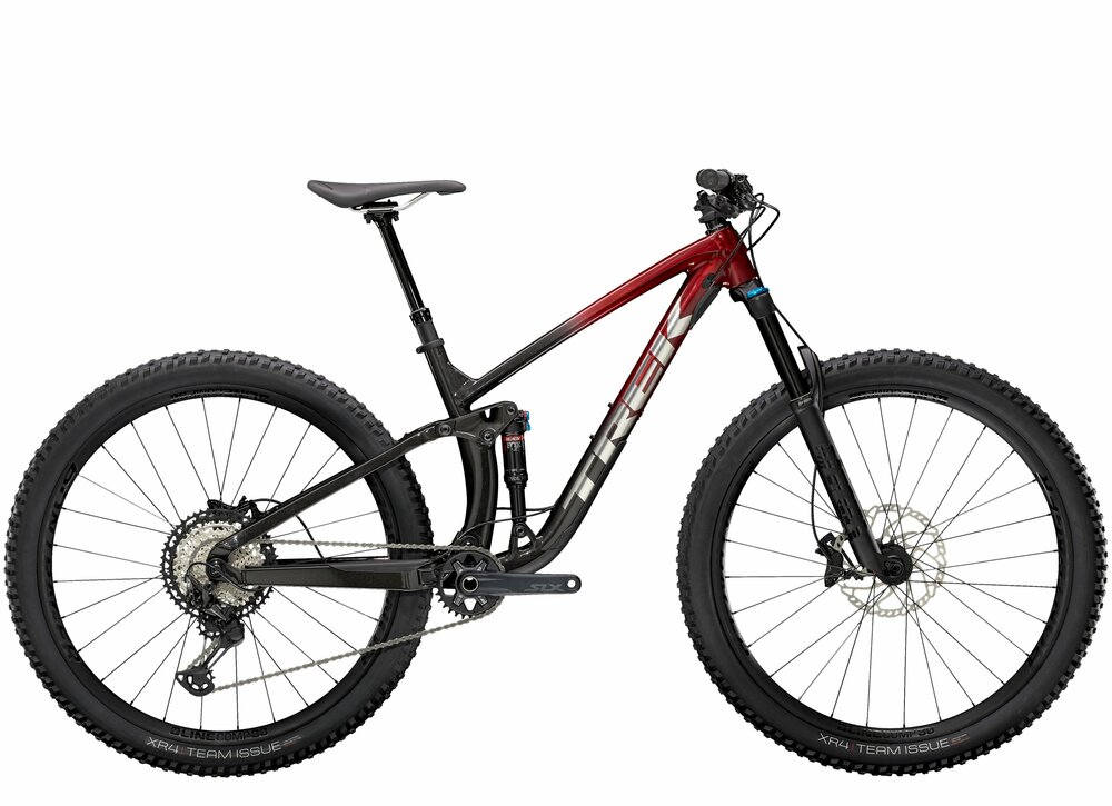 Trek Fuel EX 8 XT S 29 Rage Red to Dnister Black Fade