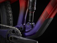 Trek Top Fuel 9.8 XT S Marigold to Red to Purple Abyss